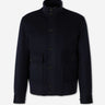 Lardini Hombre Barcelona Chaqueta Casual Lana Cashmere color Azul Noche sku 512-003093 02 - Foto 1