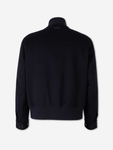 Lardini Hombre Barcelona Chaqueta Casual Lana Cashmere color Azul Noche sku 512-003093 02 - Foto 2