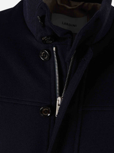 Lardini Hombre Barcelona Chaqueta Casual Lana Cashmere color Azul Noche sku 512-003093 02 - Foto 3