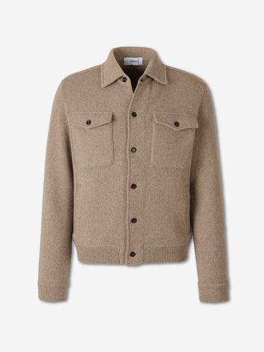 Lardini Hombre Barcelona Cárdigan Cashmere color Camel sku 512-003095 01 - Foto 1