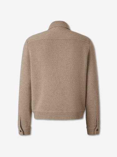 Lardini Hombre Barcelona Cárdigan Cashmere color Camel sku 512-003095 01 - Foto 2