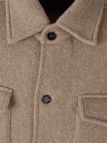 Lardini Hombre Barcelona Cárdigan Cashmere color Camel sku 512-003095 01 - Foto 3