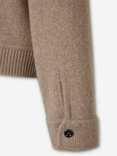 Lardini Hombre Barcelona Cárdigan Cashmere color Camel sku 512-003095 01 - Foto 5