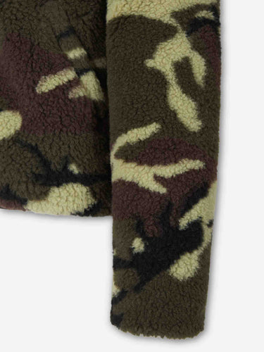 Rhude Hombre Barcelona Chaqueta Polar Logo color Camuflaje Verde sku 512-003101 01 - Foto 5