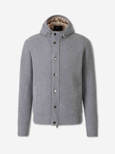 Santa Eulalia Hombre Barcelona Plumífero Corto Punto color Gris Claro sku 512-003102 01 - Foto 1