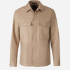 Zegna Hombre Barcelona Sobrecamisa Oasi Lino color Camel sku 513-000032 02 - Foto 1