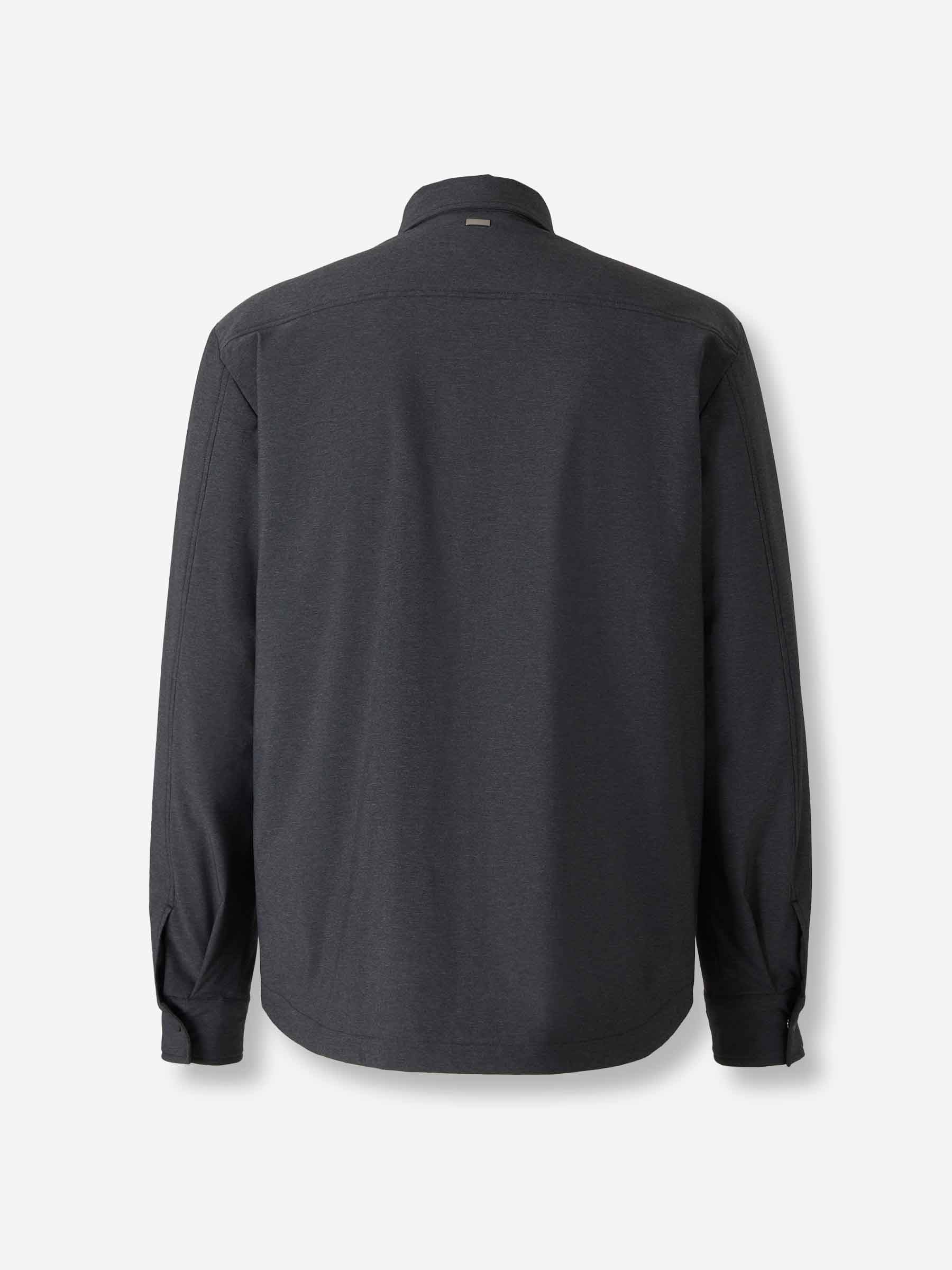 Herno Hombre Barcelona Sobrecamisa Acolchada color Gris Antracita sku 513-000061 01 - Foto 2