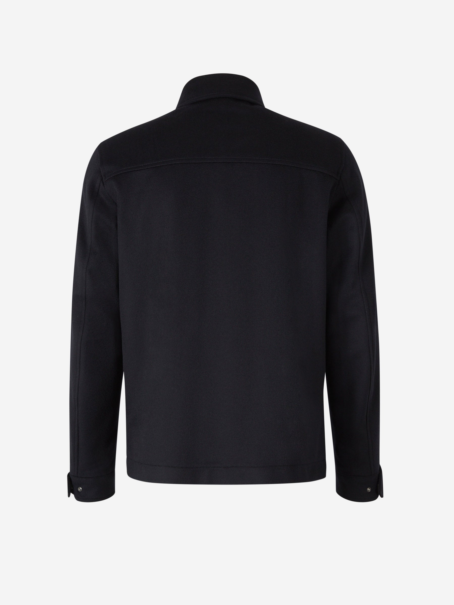 Herno Hombre Barcelona Sobrecamisa Lana Y Cashmere color Azul Noche sku 513-000063 01 - Foto 2