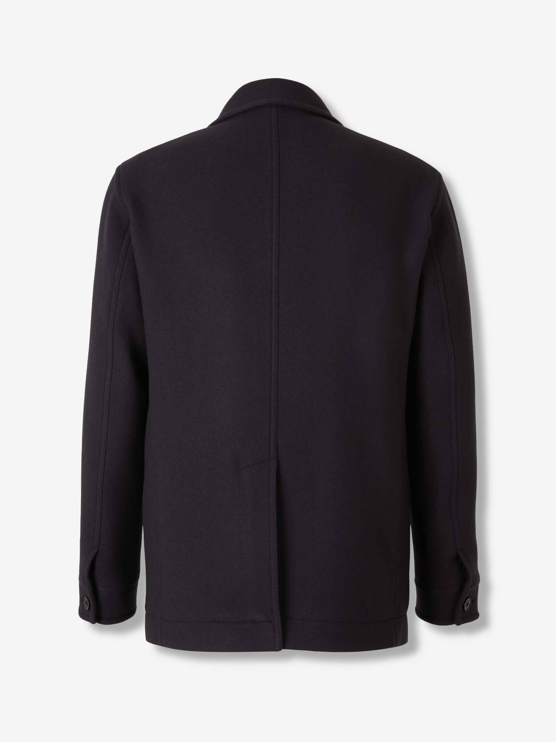 Tom Ford Hombre Barcelona Abrigo Corto Bolsillos color Azul Noche sku 513-000065 01 - Foto 2