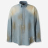 Acne Studios Hombre Barcelona Camisa Denim Oversized color Azul Denim Claro sku 513-000068 01 - Foto 1