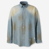Acne Studios Hombre Barcelona Camisa Denim Oversized color Azul Denim Claro sku 513-000068 01 - Foto 1