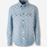 Casablanca Hombre Barcelona Chaqueta Denim Monograma color Azul Denim Claro sku 513-000070 01 - Foto 1