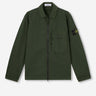 Stone Island Hombre Barcelona Sobrecamisa Técnica color Verde Oscuro sku 513-000076 01 - Foto 1
