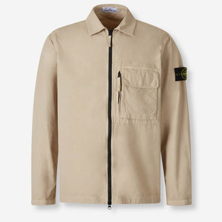 Stone Island Hombre Barcelona Sobrecamisa Técnica color Beige sku 513-000076 02 - Foto 1