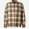 Ami Paris Hombre Barcelona Sobrecamisa Cuadros Lana color Verde sku 513-000082 01 - Foto 1