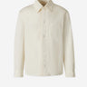 Ami Paris Hombre Barcelona Sobrecamisa Acolchada Tafetán color Marfil sku 513-000083 02 - Foto 1