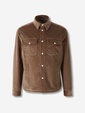 Lardini Hombre Barcelona Sobrecamisa Pana color Marrón sku 513-000084 01 - Foto 1