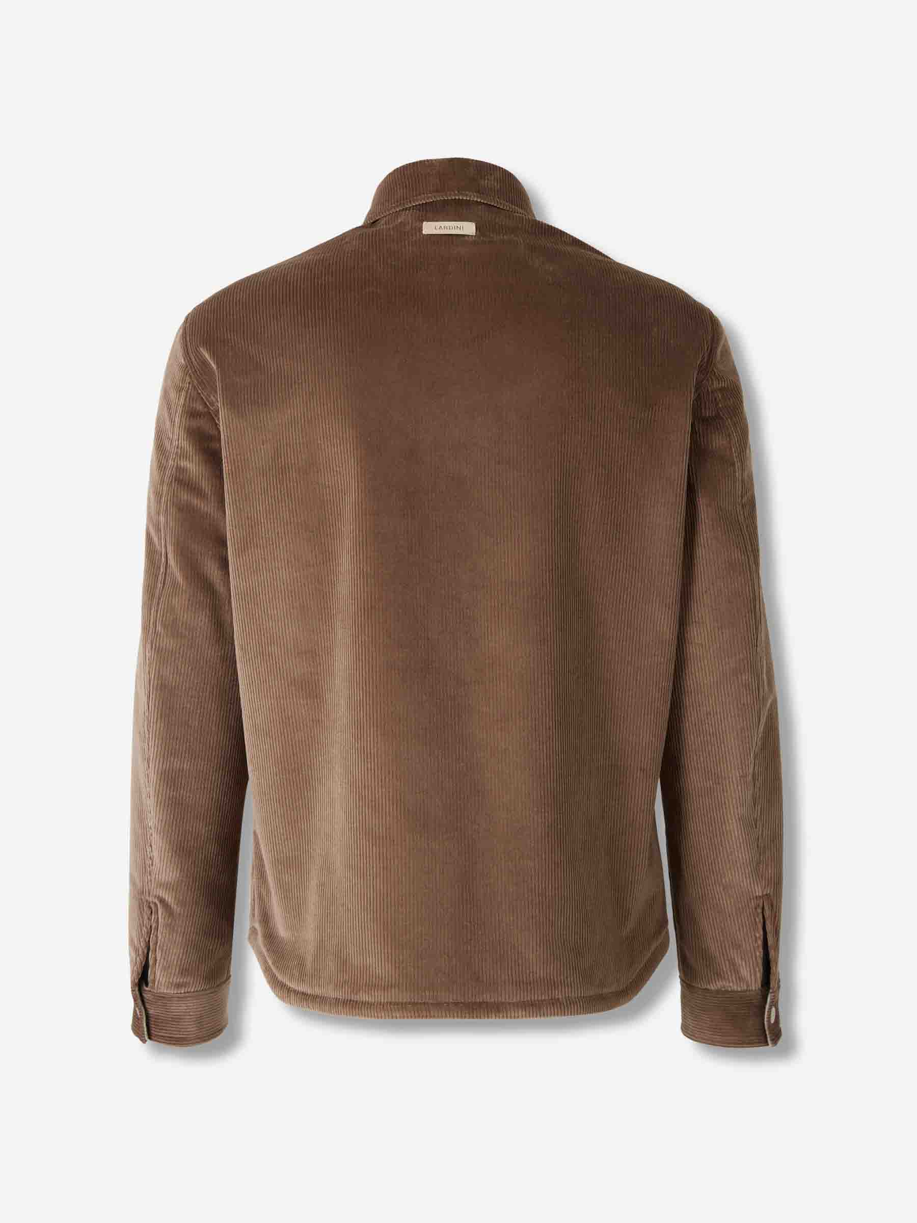 Lardini Hombre Barcelona Sobrecamisa Pana color Marrón sku 513-000084 01 - Foto 2