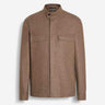 Zegna Hombre Barcelona Sobrecamisa Oasi Cachemira color Marrón sku 513-000085 01 - Foto 1