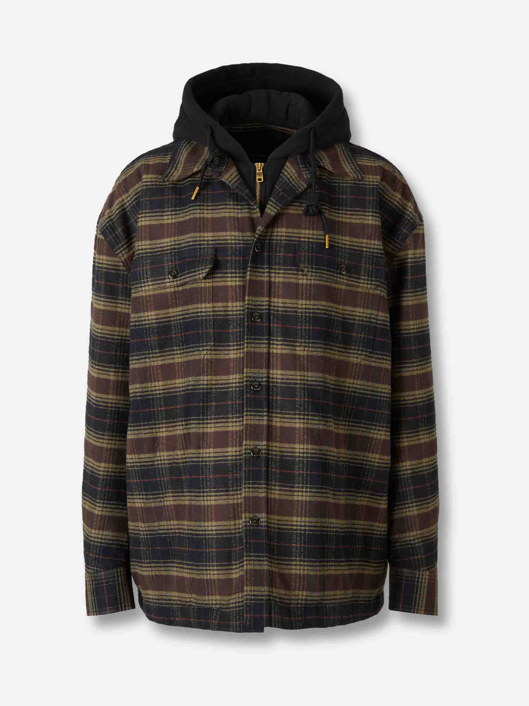 Willy Chavarria Hombre Barcelona Sobrecamisa Ganadero color Marrón sku 513-000088 01 - Foto 1