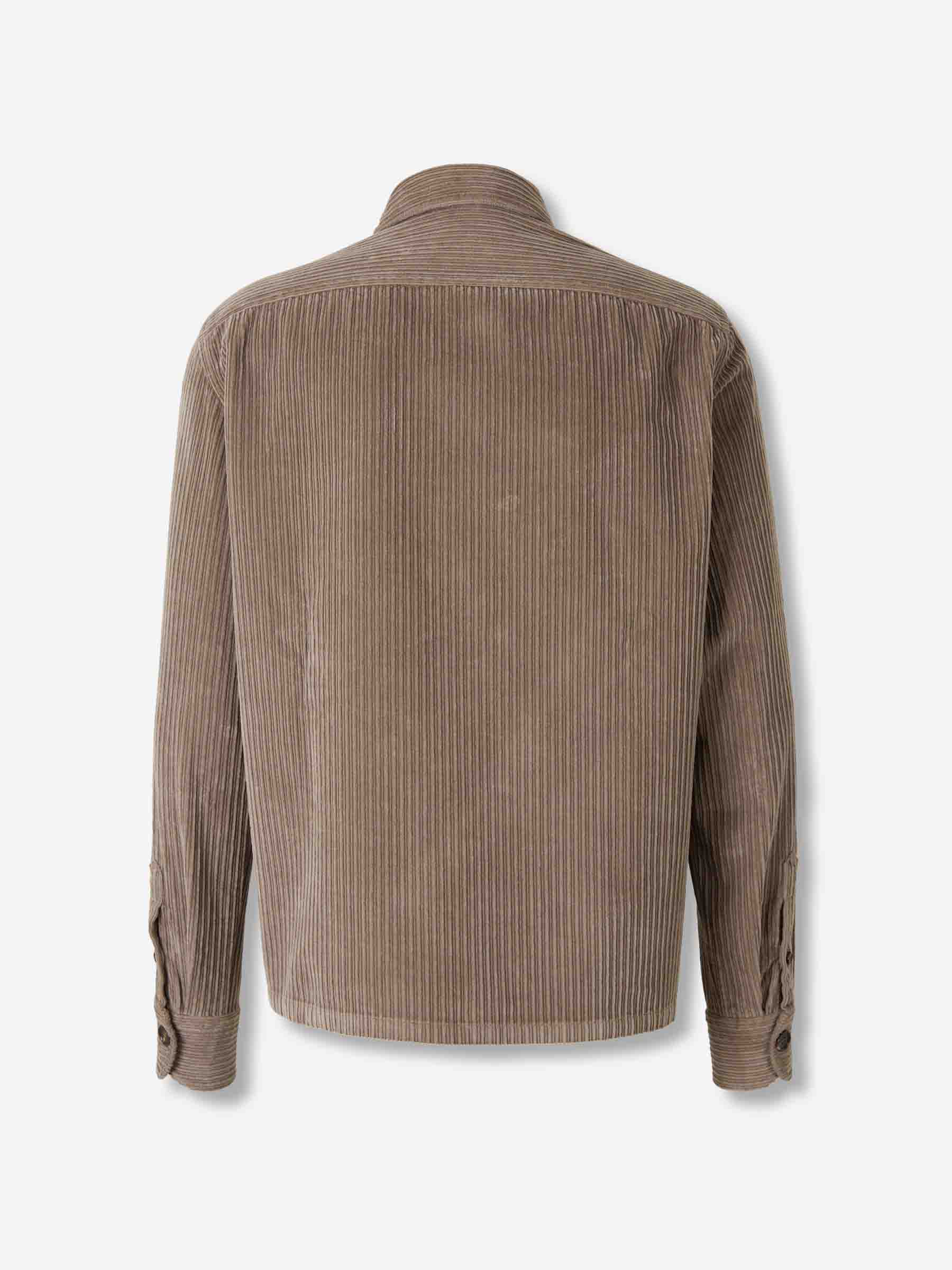 Vincenzo di Ruggiero Hombre Barcelona Sobrecamisa Pana color Taupe sku 513-000093 01 - Foto 2