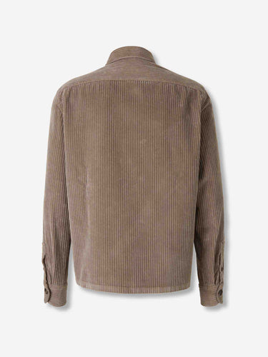 Vincenzo di Ruggiero Hombre Barcelona Sobrecamisa Pana color Taupe sku 513-000093 01 - Foto 2