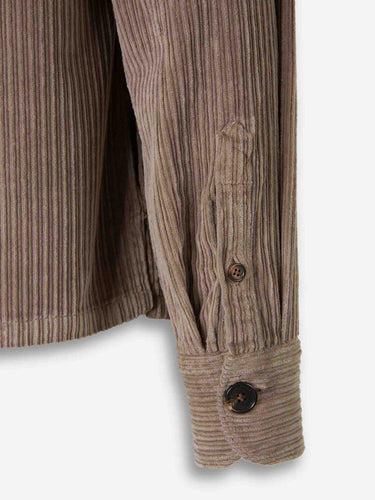 Vincenzo di Ruggiero Hombre Barcelona Sobrecamisa Pana color Taupe sku 513-000093 01 - Foto 4