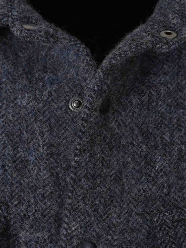 Santa Eulalia Hombre Barcelona Sobrecamisa Lana color Azul Marino sku 513-000095 01 - Foto 3