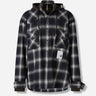 Maison Mihara Yasuhiro Hombre Barcelona Sobrecamisa Capucha Cuadros color Negro sku 513-000098 01 - Foto 1