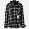 Maison Mihara Yasuhiro Hombre Barcelona Sobrecamisa Capucha Cuadros color Negro sku 513-000098 01 - Foto 1