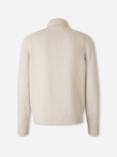 Gran Sasso Hombre Barcelona Jersey Botones Lana color Beige sku 513-000104 01 - Foto 2