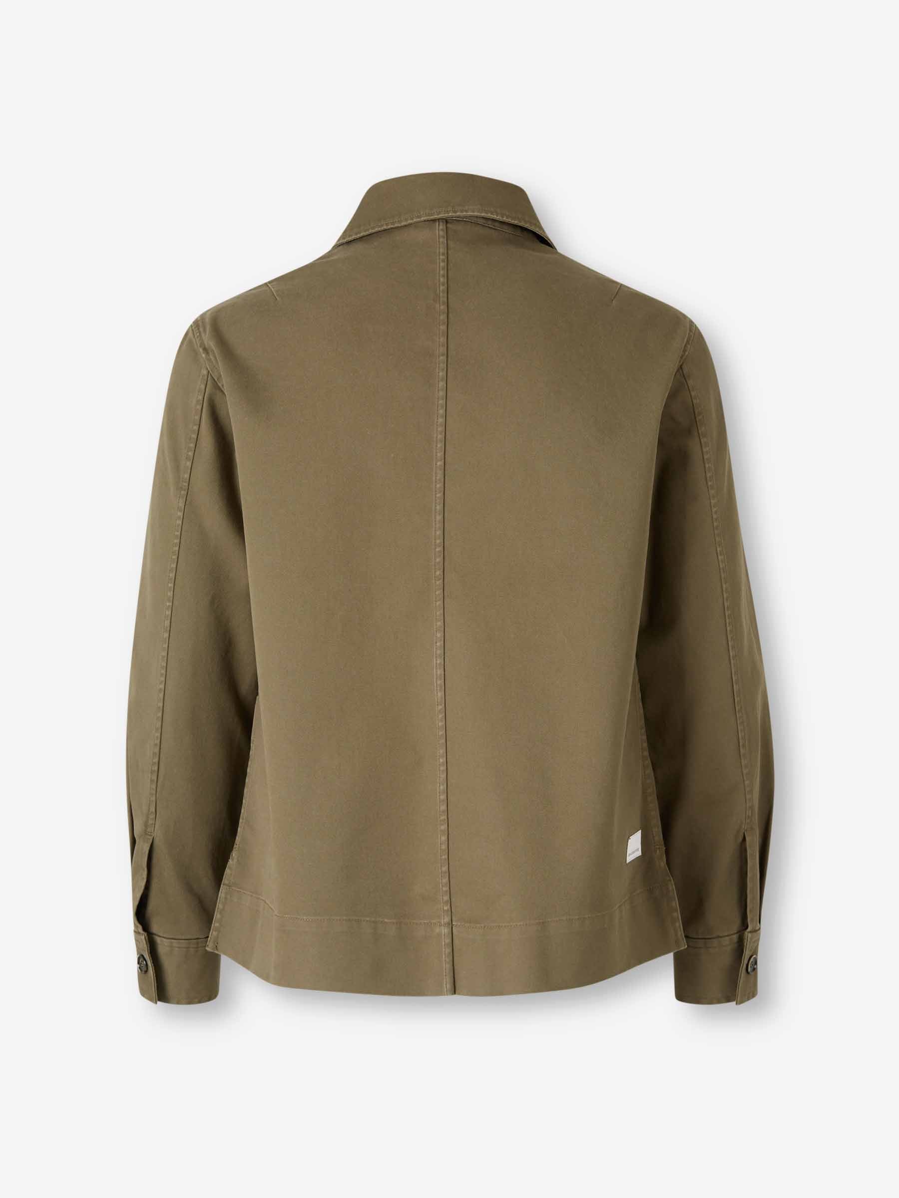 Nine in the morning Hombre Barcelona Chaqueta Casual Algodón color Verde sku 513-000106 01 - Foto 2