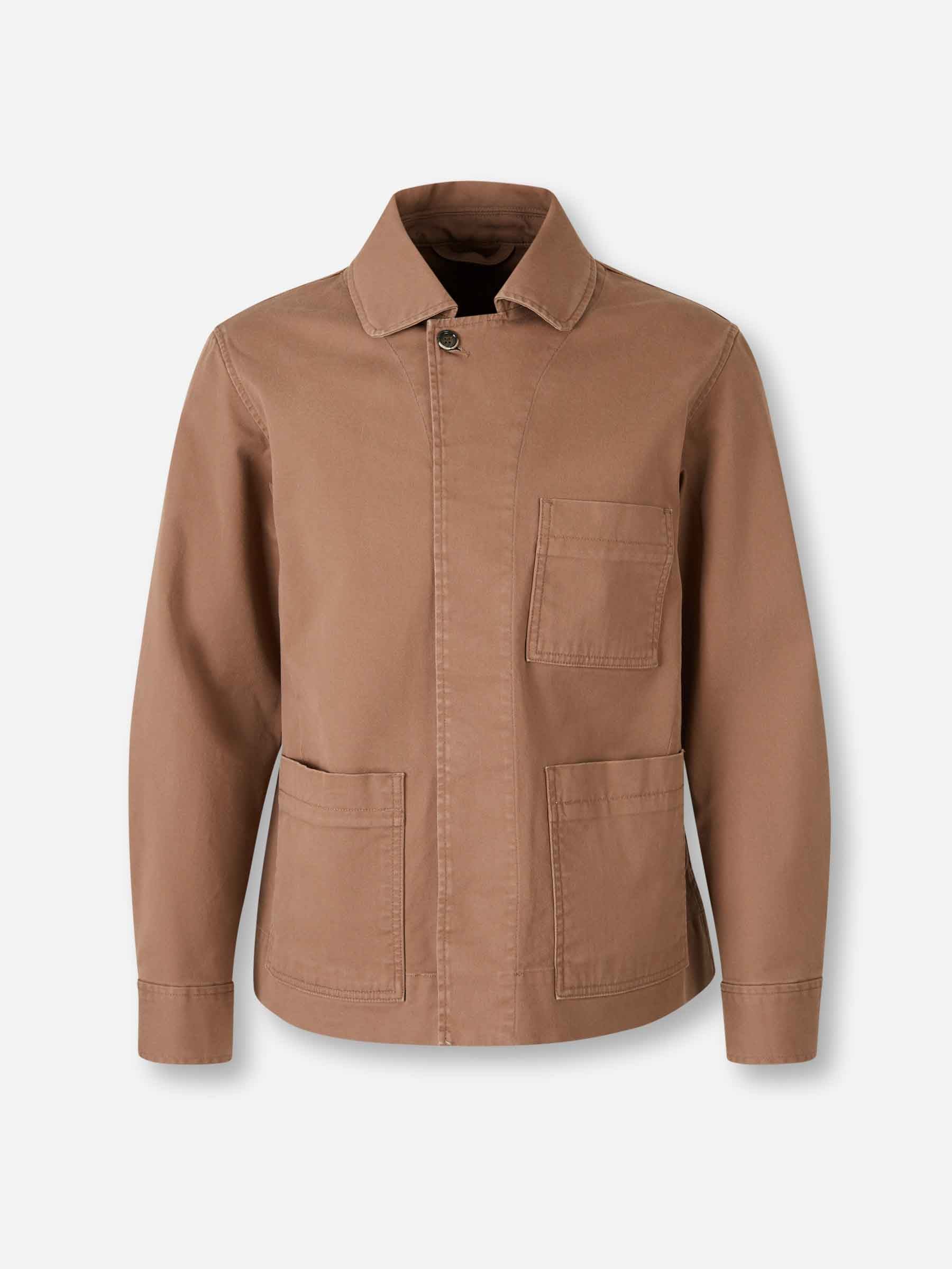 Nine in the morning Hombre Barcelona Chaqueta Casual Algodón color Marrón sku 513-000106 02 - Foto 1