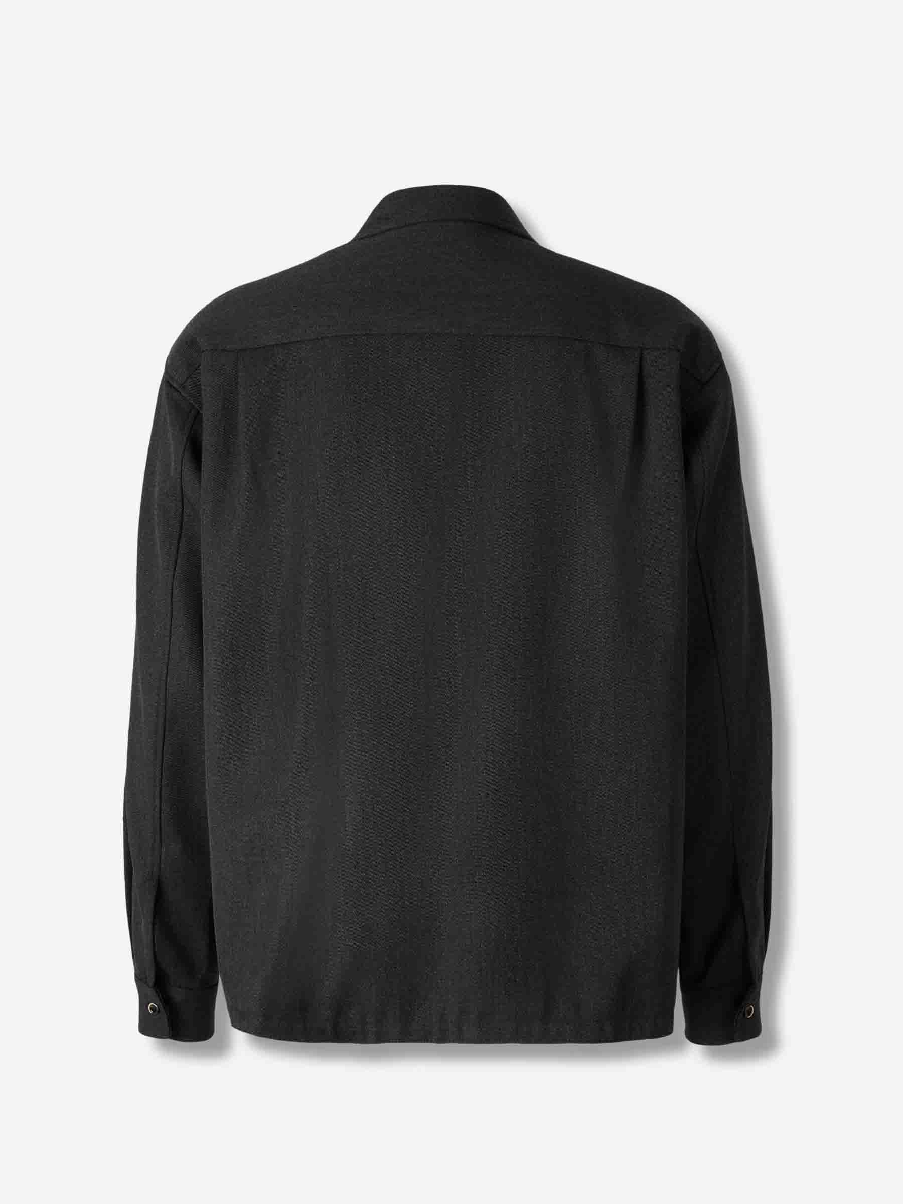 Nine in the morning Hombre Barcelona Sobrecamisa Lana color Gris Antracita sku 513-000107 01 - Foto 2