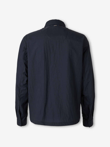 Herno  Barcelona Sobrecamisa Técnica color Azul Noche sku 513-000113 01 - Foto 2