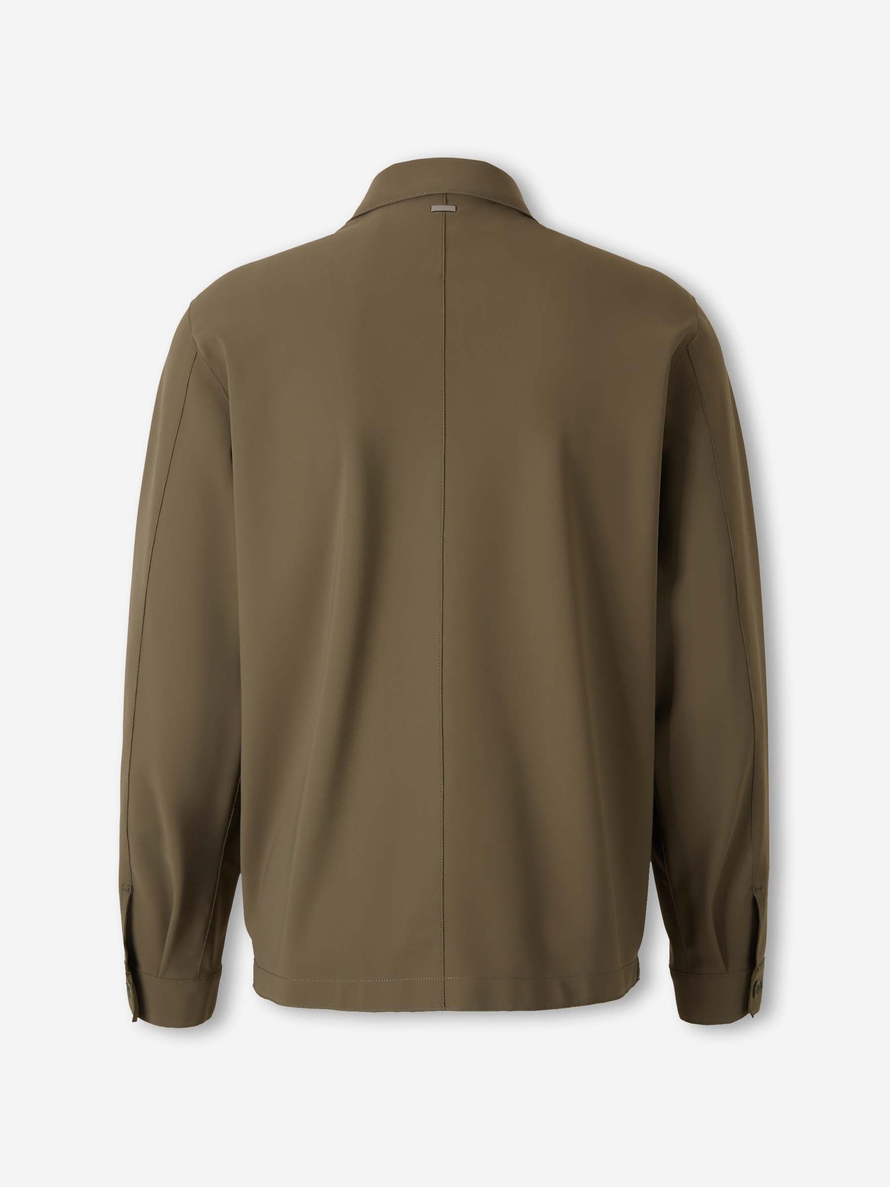 Herno  Barcelona Sobrecamisa Técnica color Azul Noche sku 513-000114 01 - Foto 2