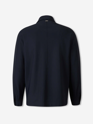 Herno Hombre Barcelona Sobrecamisa Técnica color Azul Noche sku 513-000114 02 - Foto 2