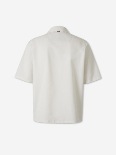 Herno Hombre Barcelona Camisa Manga Corta color Blanco sku 513-000115 01 - Foto 2