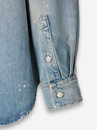 Acne Studios Hombre Barcelona Sobrecamisa Denim color Azul Denim sku 513-000116 01 - Foto 4