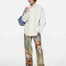Acne Studios Hombre Barcelona Camisa Listada Casual color Blanco sku 513-000118 01 - Foto 1