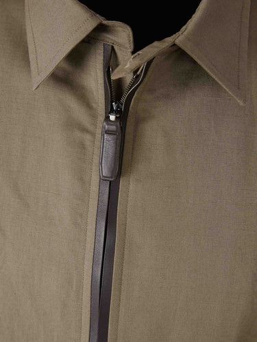 Brioni Hombre Barcelona Chaqueta Casual Cremallera color Verde Militar sku 513-000120 01 - Foto 3