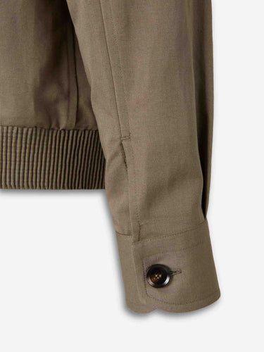 Brioni Hombre Barcelona Chaqueta Casual Cremallera color Verde Militar sku 513-000120 01 - Foto 4