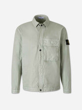 Stone Island Hombre Barcelona Sobrecamisa Nylon Orgánico color Verde Manzana sku 513-000121 01 - Foto 1