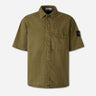 Stone Island Hombre Barcelona Camisa Técnica Algodón color Verde Militar sku 513-000122 01 - Foto 1