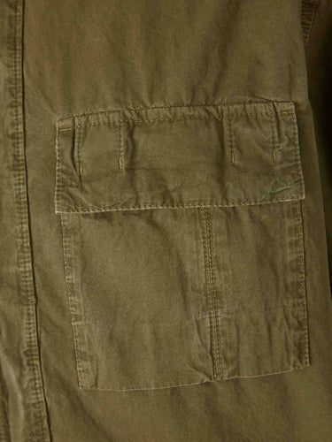 Stone Island Hombre Barcelona Camisa Técnica Algodón color Verde Militar sku 513-000122 01 - Foto 4
