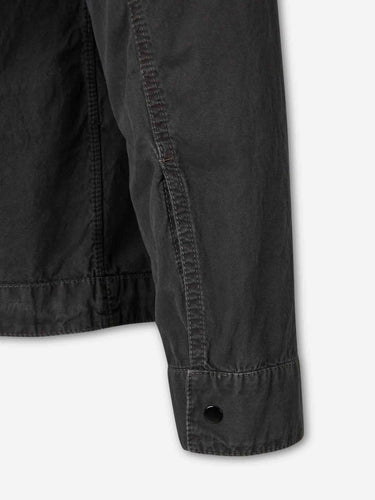 Stone Island Hombre Barcelona Sobrecamisa Algodón Orgánico color Gris Antracita sku 513-000124 01 - Foto 5