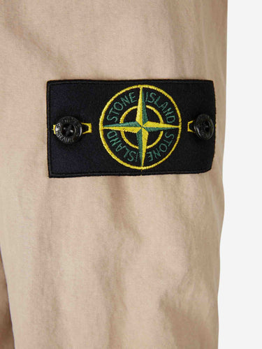 Stone Island Hombre Barcelona Sobrecamisa Algodón Orgánico color Beige sku 513-000124 02 - Foto 4