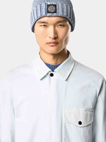 Stone Island Hombre Barcelona Sobrecamis color Azul Celeste sku 513-000127 01 - Foto 5