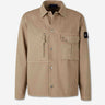 Stone Island Hombre Barcelona Sobrecamisa Técnica Algodón color Camel sku 513-000129 01 - Foto 1