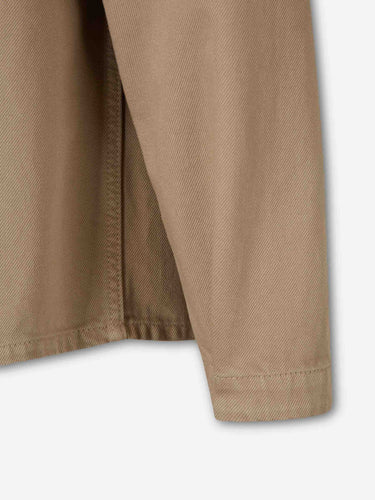 Stone Island Hombre Barcelona Sobrecamisa Técnica Algodón color Camel sku 513-000129 01 - Foto 5